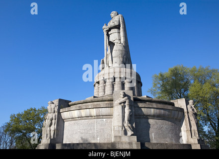 Bismarck-Denkmal, Hamburg, Deutschland Stockfoto