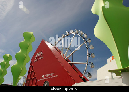 WORLD EXPO 2005 Aichi, Japan. "Wonder Wheel" Stockfoto