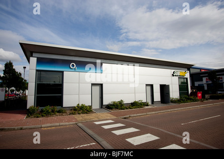 O2 Aintree Racecourse Einzelhandel und Business Park Orbit Entwicklungen-Buisiness Units Stockfoto