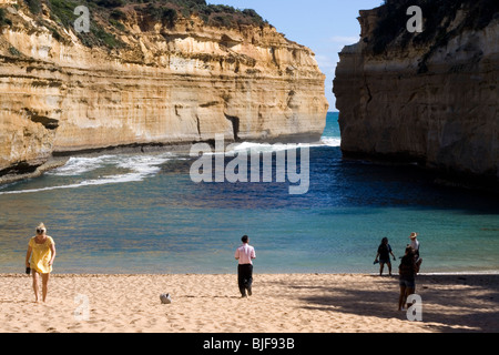 Loch Ard Gorge, Port Campbell National Park, Victoria, Australien. Stockfoto