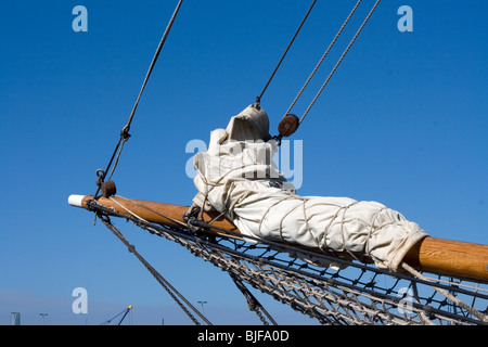 Großsegler am Williamstown, Melbourne, Australien. Stockfoto