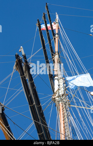 Großsegler am Williamstown, Melbourne, Australien. Stockfoto