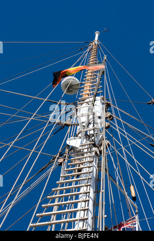 Großsegler am Williamstown, Melbourne, Australien. Stockfoto