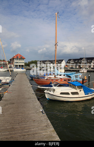 die Fischerei Hafen und Yacht Hafen Karlshagen, Usedom, Mecklenburg-Western Pomerania, Deutschland, Europa. Foto: Willy Matheisl Stockfoto