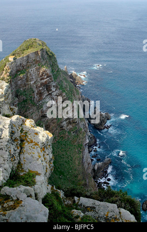 Cape Point, der südlichen Punkt das Kap der guten Hoffnung Nature Reserve. Cape Point, Kap der guten Hoffnung, Kapstadt, Südafrika. Stockfoto