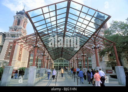 Ellis Island Immigration Museum, Statue of Liberty National Monument, New York Stockfoto