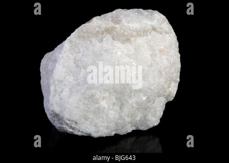 Barit AKA: Baryte, ein Mineral, das aus Bariumsulfat besteht Stockfoto