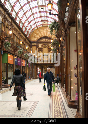 Historischen Central Arcade shopping Bereich zentrale Newcastle Upon Tyne Stockfoto