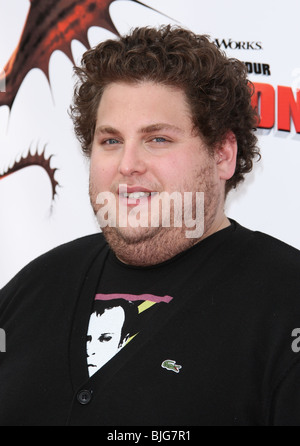 JONAH HILL wie trainieren Sie IHREN Drachen LOS ANGELES PREMIERE LOS ANGELES CA USA 21. März 2010 Stockfoto