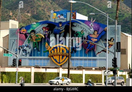 Warner Brothers Studios in Burbank, Kalifornien Stockfoto