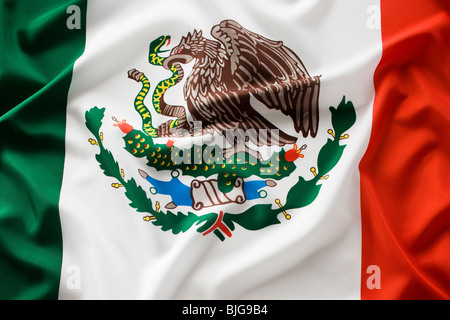 Mexiko-Flagge Stockfoto