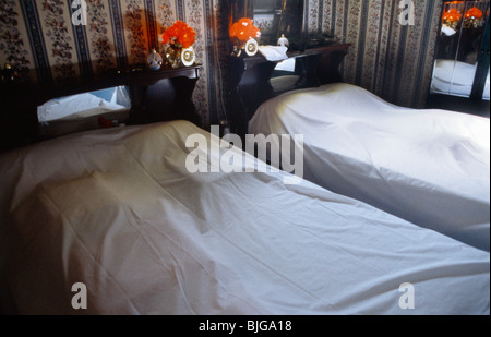 Toronto Kanada Sikh Gurdwara Schlafzimmer für Granth Stockfoto