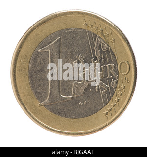 1-Euro-Münze Stockfoto