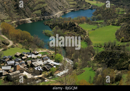 Borén, Vall d'Isil, Lleida, Spanien Stockfoto