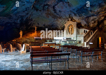 Sainte Madeleine Höhle in Sainte Baume Stockfoto