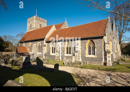 St-Andreas Kirche in Sonning on Thames, Berkshire, Großbritannien Stockfoto