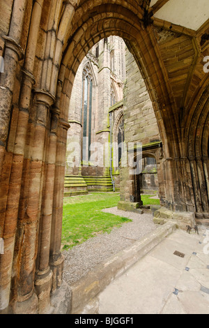 Hereford Kathedrale Torbogen Stockfoto