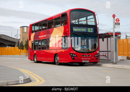 Die neue Dagenham Dock Bus Station East London Transit Stockfoto