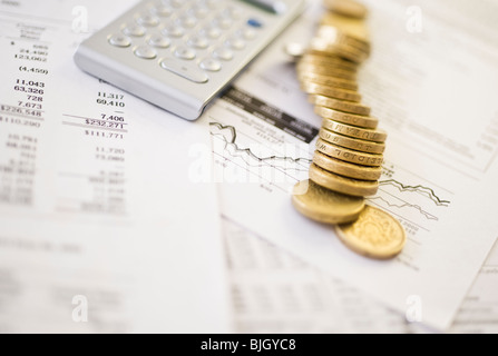 Finanzen Stockfoto