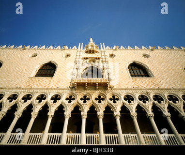 Palazzo Ducale, Molo Fenster Stockfoto