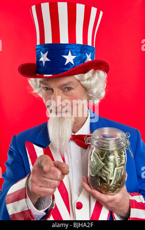 Uncle Sam Stockfoto