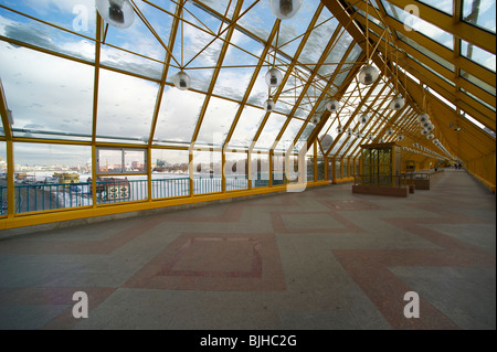 Andreyevsky Brücke, Moskau Stockfoto