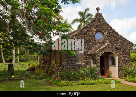 Christ Memorial Episcopal Church in Kilaeua, Kauai, Hawaii Stockfoto