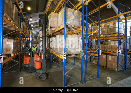 Stapler im Lager Stockfoto
