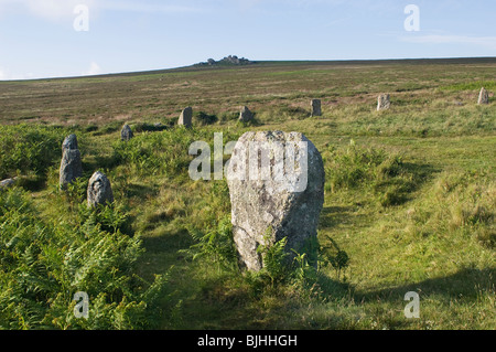 Tregeseal Stone Circle - Johannes Gollop Stockfoto