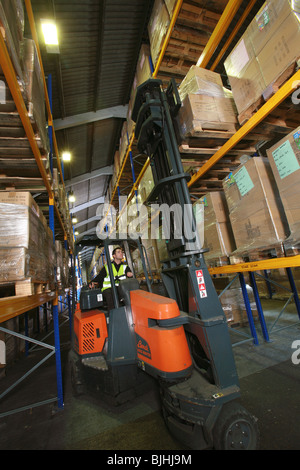 Stapler im Lager Stockfoto