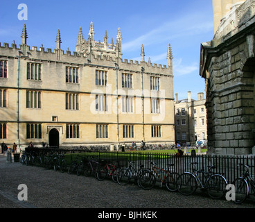 Der Bodleian Bibliothek von Radcliffe Square, Oxford University, Oxford, Oxfordshire, Vereinigtes Königreich Stockfoto