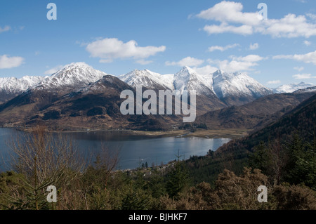 Die fünf Schwestern von Kintail Kyle und Lochalsh schottischen Highlands Stockfoto