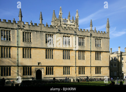 Der Bodleian Bibliothek von Radcliffe Square, Oxford University, Oxford, Oxfordshire, Vereinigtes Königreich Stockfoto