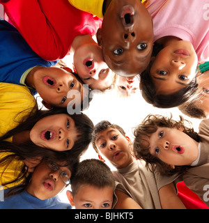 Gruppe von Kindern Stockfoto