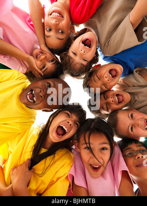 Gruppe von Kindern Stockfoto