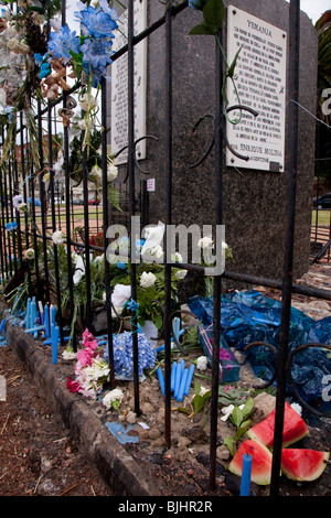 Statue von Yemanja, Göttin des Wassers, in Montevideo, Uruguay. Stockfoto