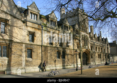 St John's College der Universität Oxford St Giles, Oxford, Oxfordshire, Vereinigtes Königreich Stockfoto