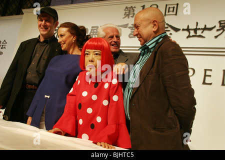 Preisträger des 2006 Praemium Imperiale Art awards, Tokio, Japan, auf Dienstag, 17. Oktober 2006. Stockfoto