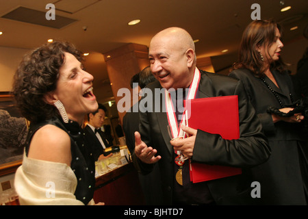Preisträger des 2006 Praemium Imperiale Art awards, Tokio, Japan, auf Dienstag, 17. Oktober 2006. Stockfoto