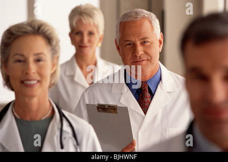 Ärzteteam Stockfoto