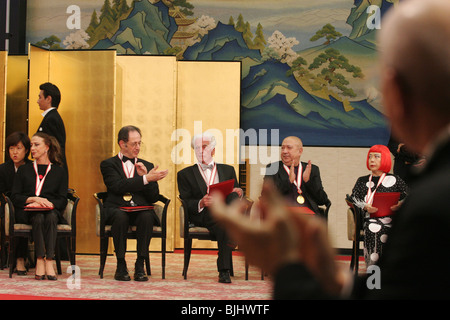 Preisträger des 2006 Praemium Imperiale Art awards, Tokio, Japan, auf Dienstag, 17. Oktober 2006. Stockfoto