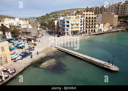 Xlendi Bay, Gozo, Malta Stockfoto