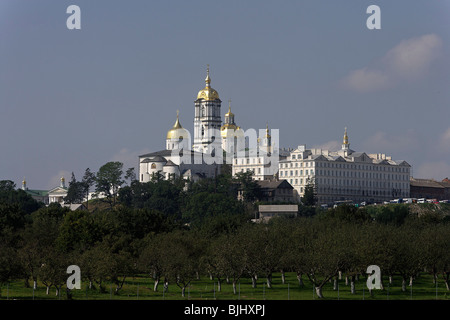 Potschajew, Poczajow, Heilige Dormitio-Kloster, Westukraine, Ternopil Oblast Stockfoto