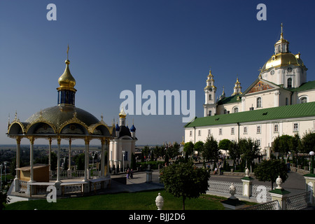 Potschajew, Poczajow, Heilige Dormition Kloster, 1771-1783, Uspenski-Kathedrale, Westukraine, Ternopil Oblast Stockfoto