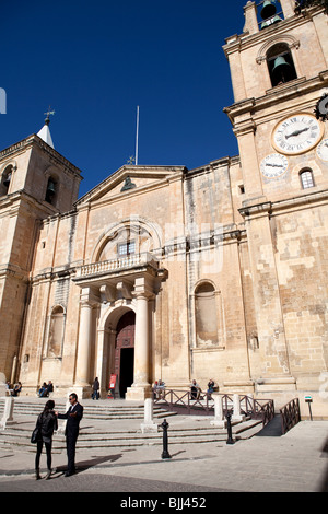 St.-Johannes Kathedrale, Valletta, Malta Stockfoto