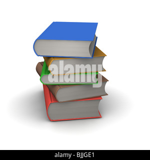 Stapel von Büchern Stockfoto