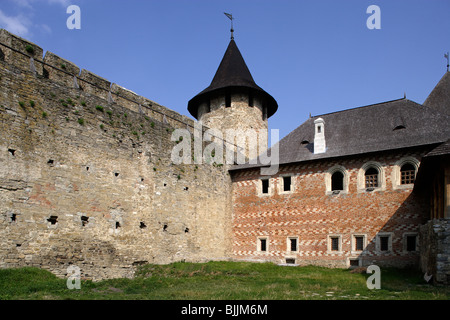 Chotiner Chocim, Festung, Zitadelle, 13.-15.-18. Jahrhundert, Chernivtsi Oblast Provinz, Westukraine Stockfoto