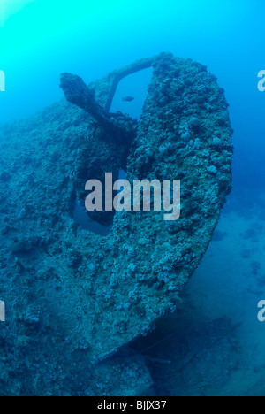 Wrack der Dunraven im Roten Meer, Küste von Ägypten Stockfoto