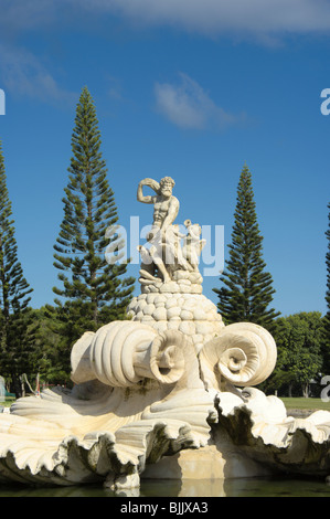 Springbrunnen Princeville Kauai HI Stockfoto