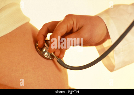 Medizinische Gesundheit Schwangerschaft Stockfoto